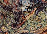 Umberto Boccioni State of Mind II The Farewells oil painting picture wholesale